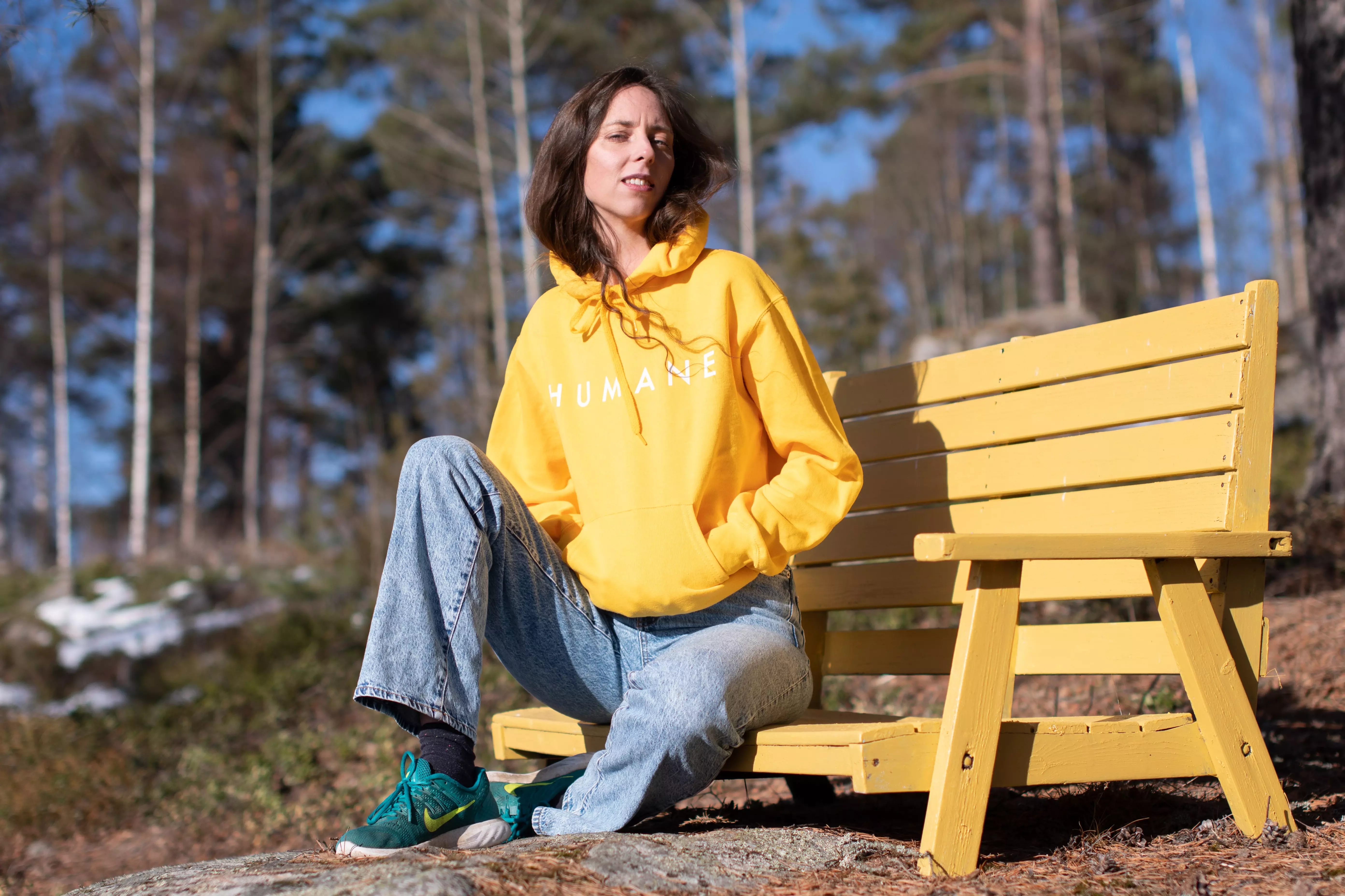 Gul kappa hoodie clearance